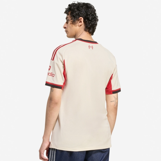 Liverpool Tröja 2025/26 Borta Vit