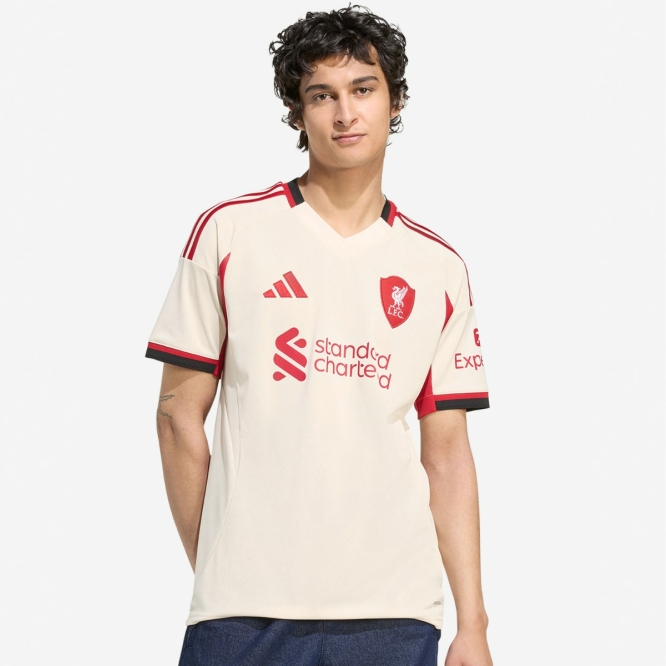 Liverpool Tröja 2025/26 Borta Vit