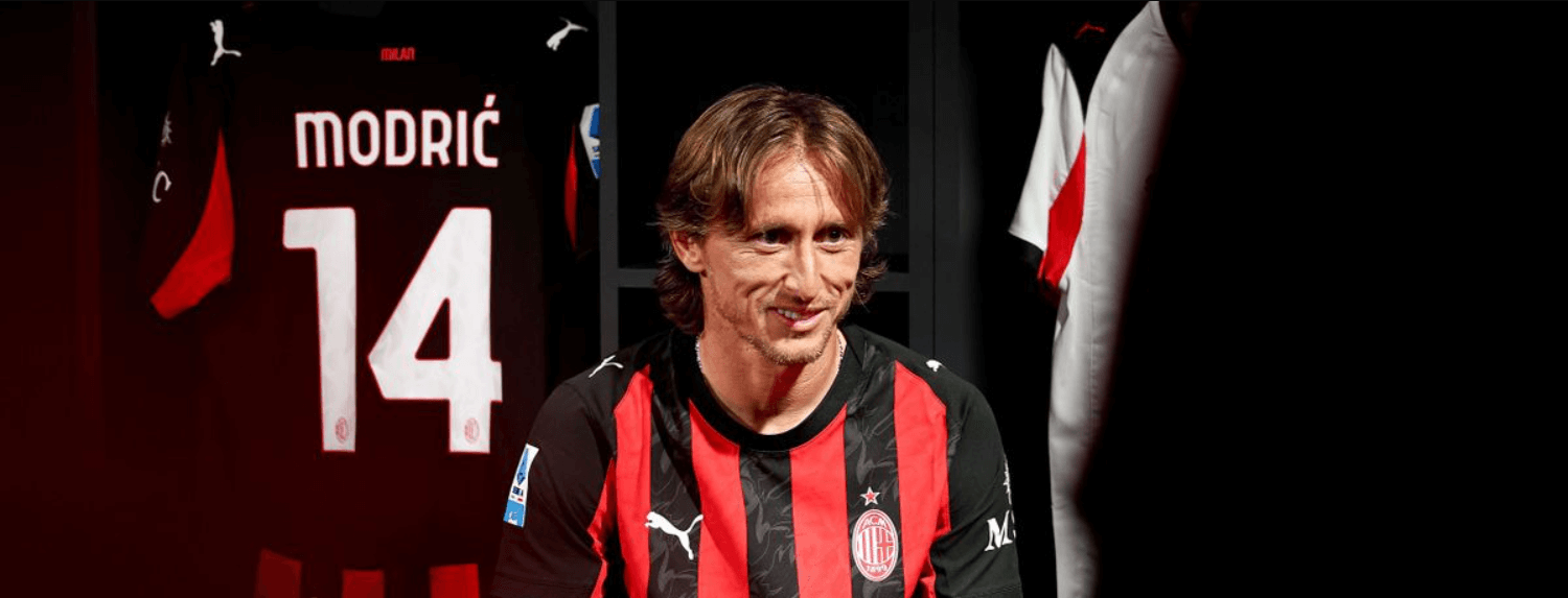 AC Milan Luka Modric #14 Tröja