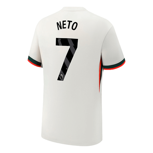 Chelsea Tröja NETO #7 2025/26 Borta Vit