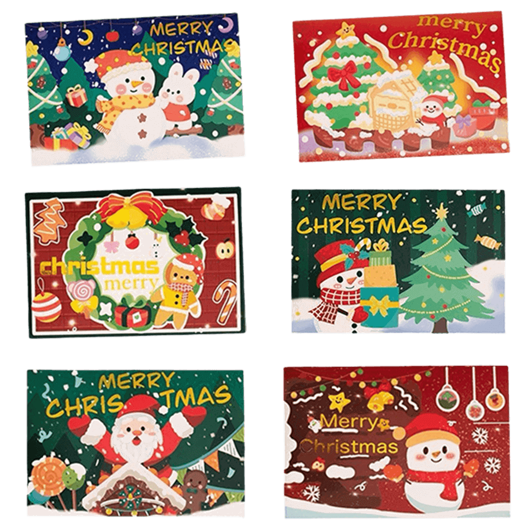 Personligt Julkort – Överraskningsmotiv (Slumpad)