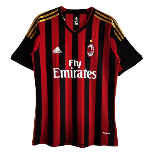 Retro AC Milan Hemma Fotbollströja 2013/14