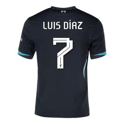 Liverpool Borta Fotbollströja LUIS DÍAZ #7 2024/25 Premium - UCL