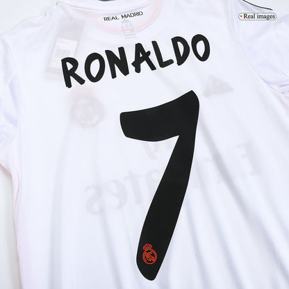 Retro Real Madrid Hemma Fotbollströja RONALDO #7 2013/14