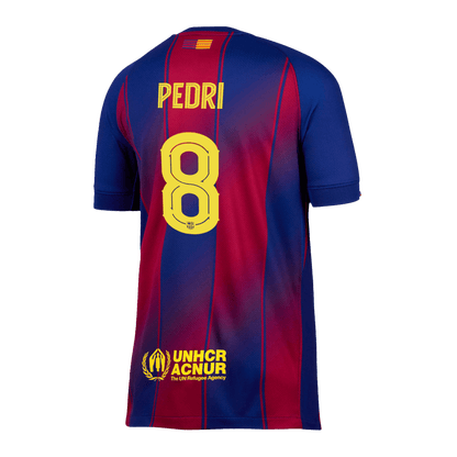 PEDRI #8 Barcelona Tröja 2025/26 Hemma - UCL