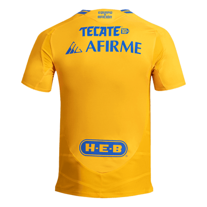 Tigres UANL Hemma Fotbollströja 2024/25 Autentisk
