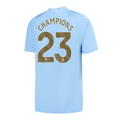 Manchester City Hemma Fotbollströja CHAMPIONS #23 2023/24