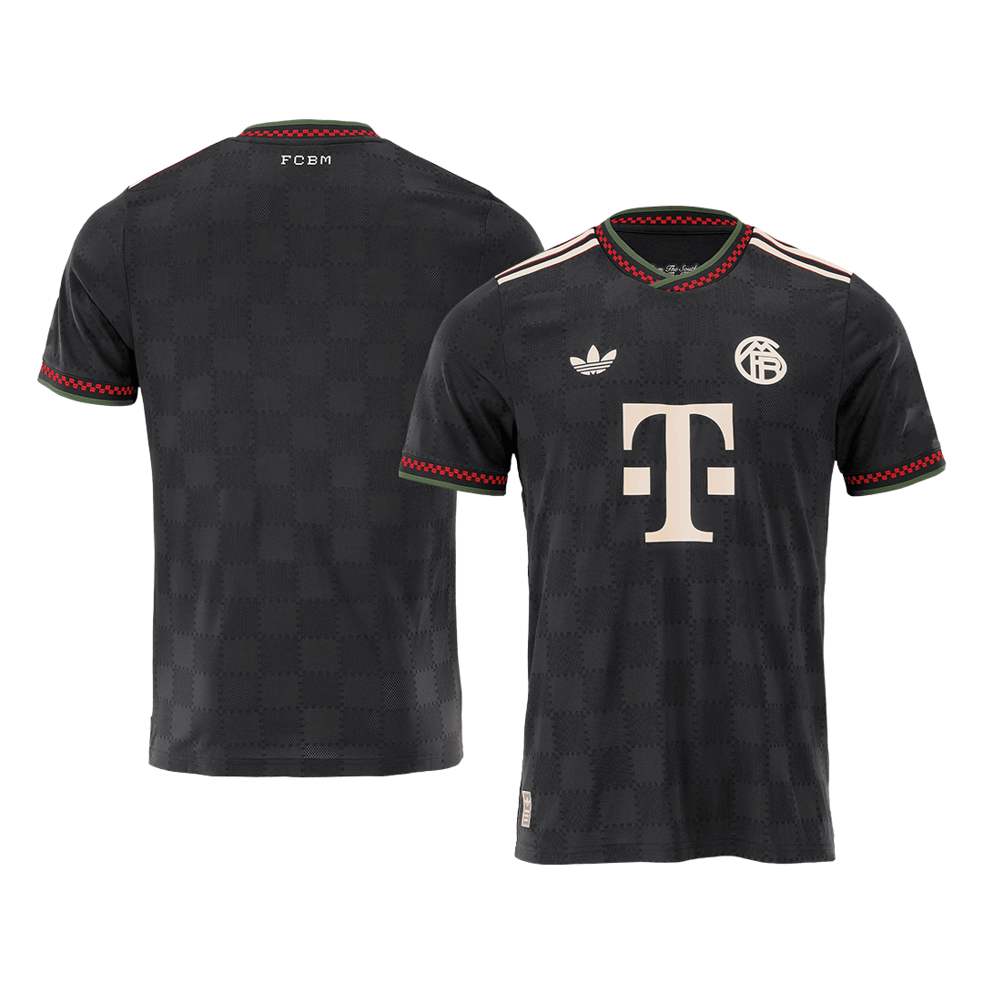 Bayern Munich Tröja 2025/26 Tredje Autentisk Svart