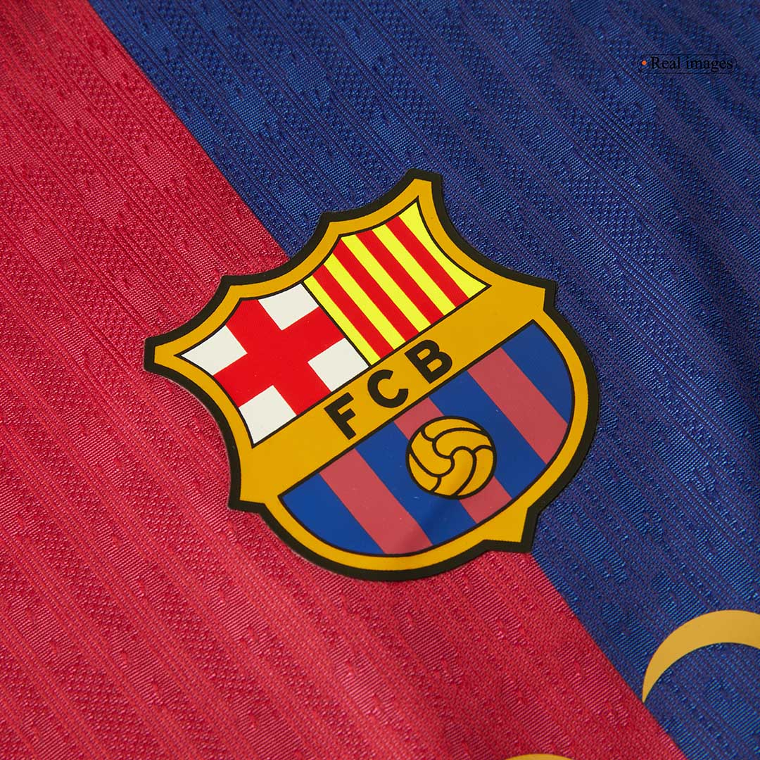 Barcelona Hemma Fotbollströja 2024/25 Autentisk