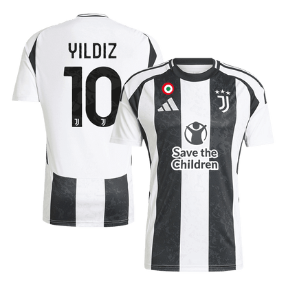 Juventus Hemma Fotbollströja YILDIZ #10 2024/25