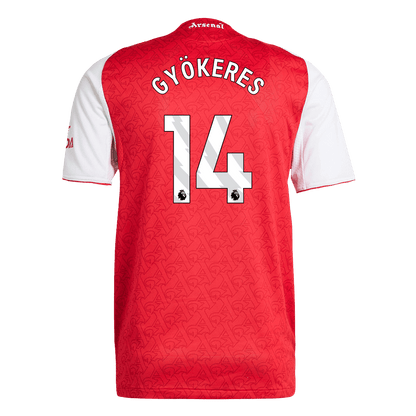 GYÖKERES #14 Arsenal Tröja 2025/26 Hemma Autentisk
