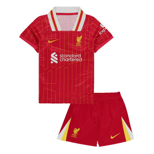 Liverpool Hemma Fotbollströja 2024/25 Fotbollssats Barn