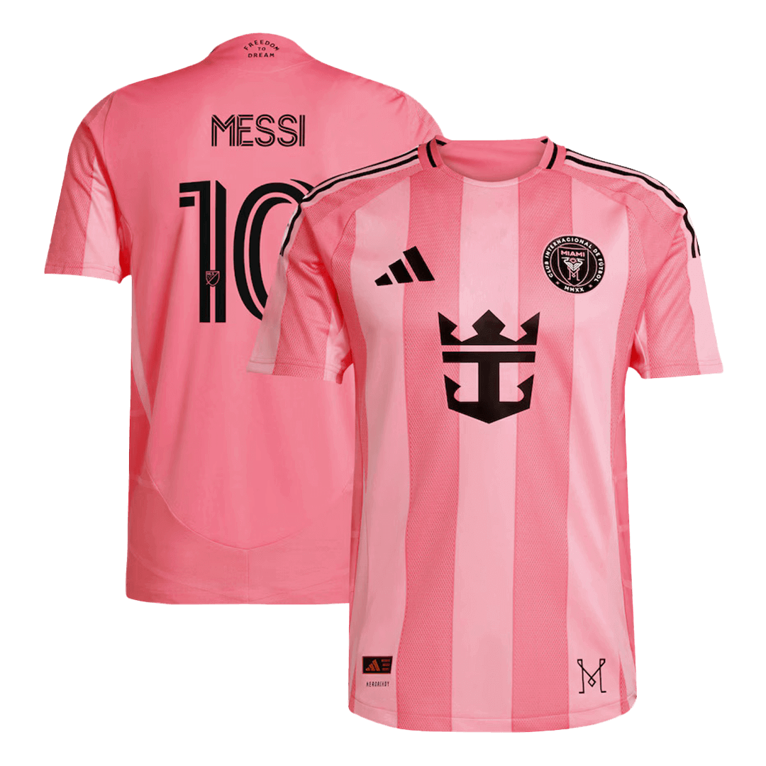 Inter Miami CF Hemma Fotbollströja MESSI #10 2025 Autentisk