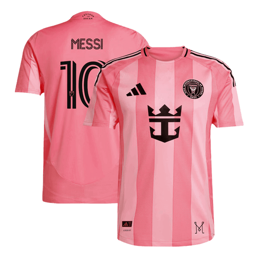 Inter Miami CF Hemma Fotbollströja MESSI #10 2025 Autentisk