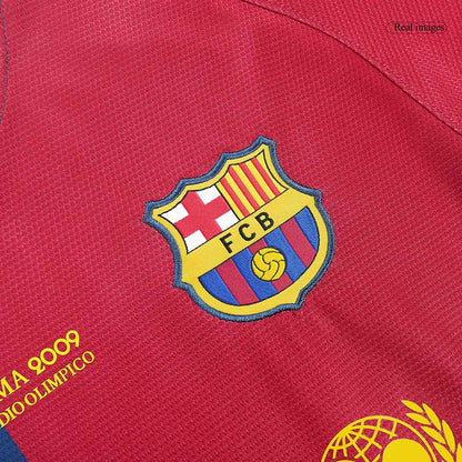 Retro Barcelona Hemma Fotbollströja ETO'O #9 2008/09 - UCL Final