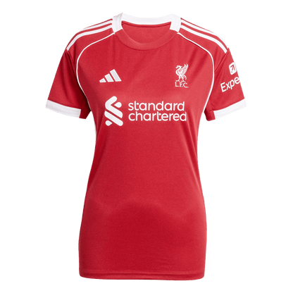 Liverpool Tröja 2025/26 Hemma Röd Dam