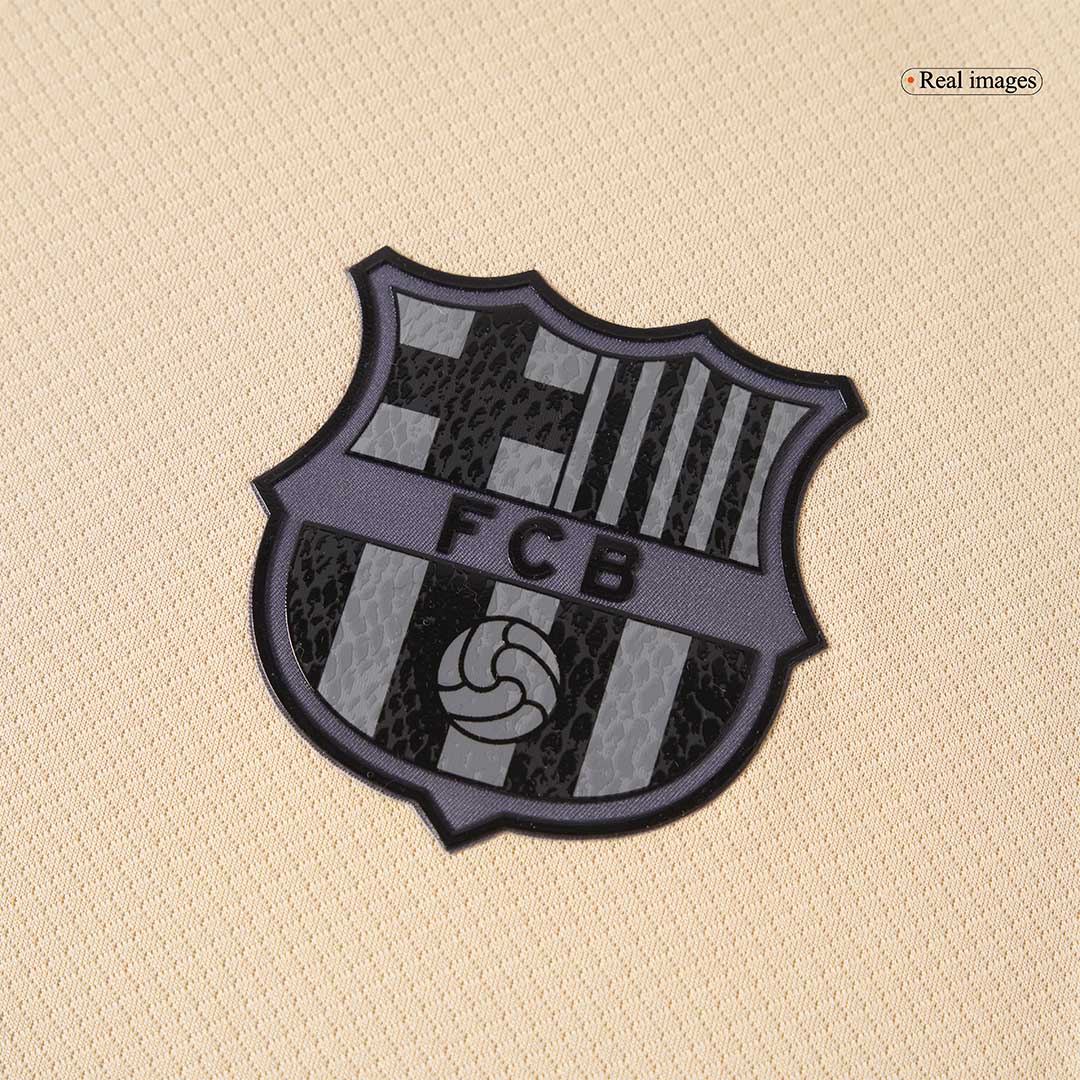 Barcelona Tröja KOUNDE #23 2025/26 Borta Gul - UCL