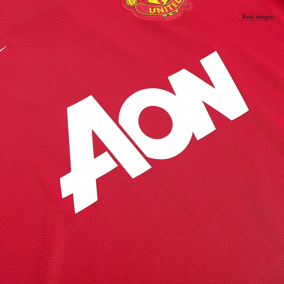 Retro Manchester United Hemma Fotbollströja 2011/12