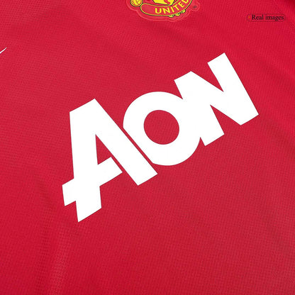 Retro Manchester United Hemma Fotbollströja 2011/12