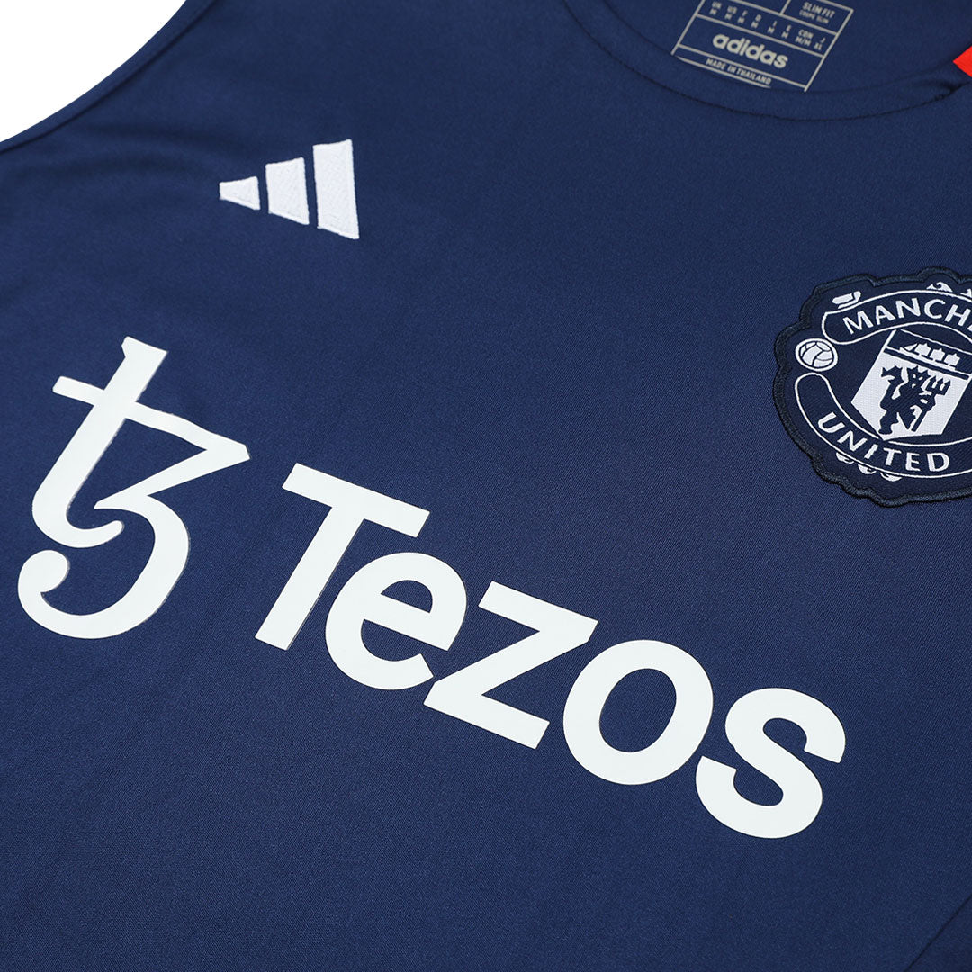 Manchester United Före match Fotbollströja 2024/25