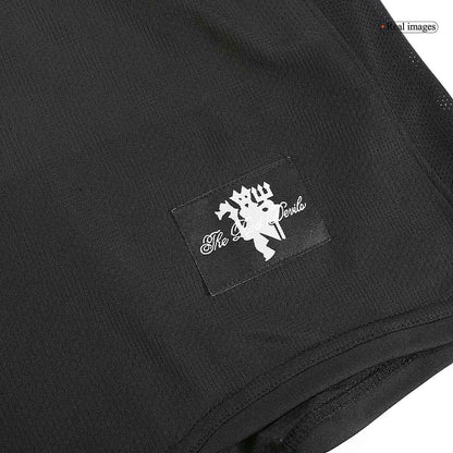Retro Manchester United Borta Fotbollströja SCHOLES #18 2007/08 långärmad