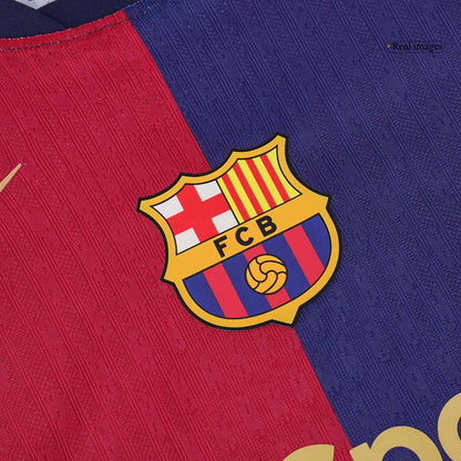 Barcelona Hemma Fotbollströja 2024/25 Autentisk