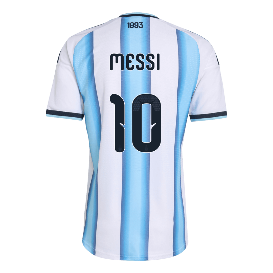 Argentina Tröja MESSI #10 2026 Hemma Autentisk Blue&White-2