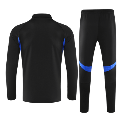 Manchester United Tröja & Träningsset(Jacka+Byxor) 2025/26 Svart Barn-25