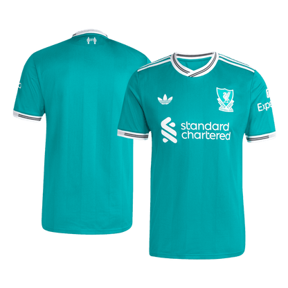 Liverpool Tröja 2025/26 Tredje Autentisk Grön