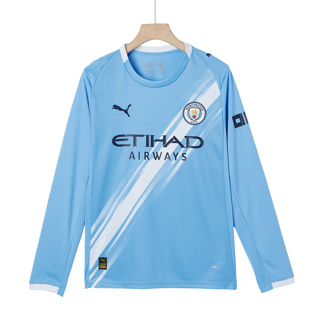 Manchester City Tröja Hemma 2025/26 Långärmad
