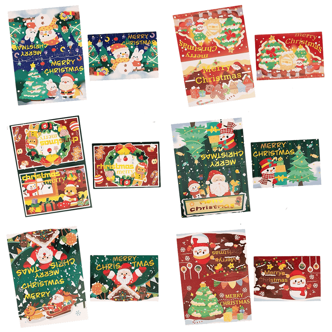 Personligt Julkort – Överraskningsmotiv (Slumpad)-3