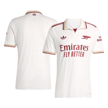 Arsenal Tröja 2025/26 Tredje Vit