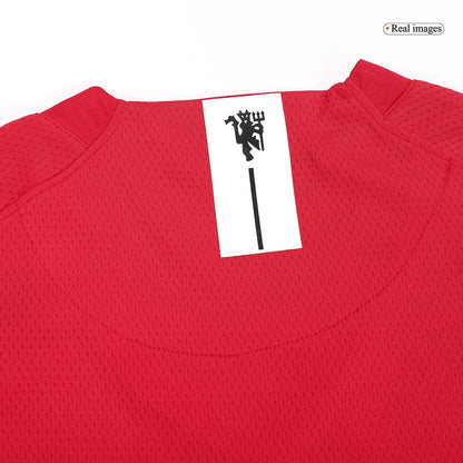 Retro Manchester United Hemma Fotbollströja 2007/08