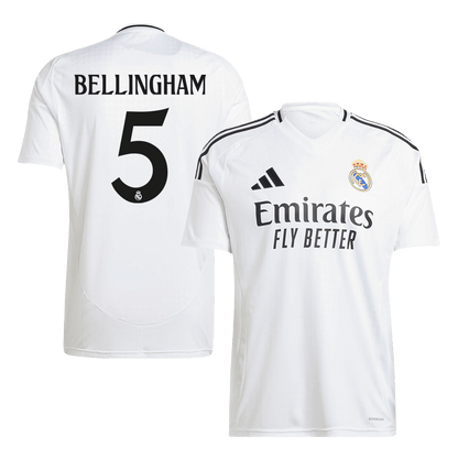 Real Madrid Hemma Fotbollströja BELLINGHAM #5 2024/25