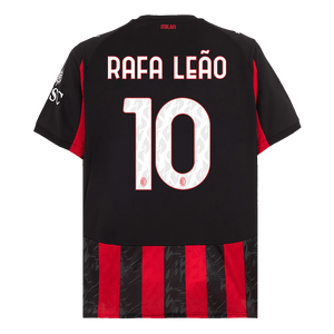 RAFA LEÃO #10 AC Milan Hemma Tröja 2025/26