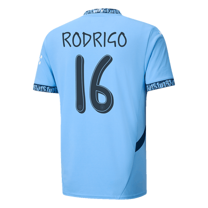 Manchester City Hemma Fotbollströja RODRIGO #16 2024/25 - UCL
