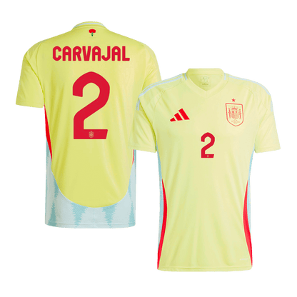 CARVAJAL #2 Spanien Borta Fotbollströjor Euro 2024