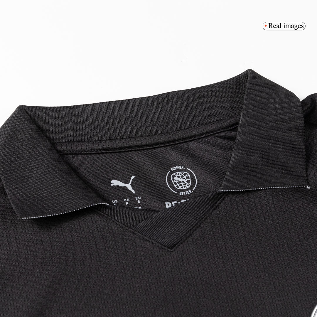 Manchester City Tröja Bortaställ 2025/26 Svart-11