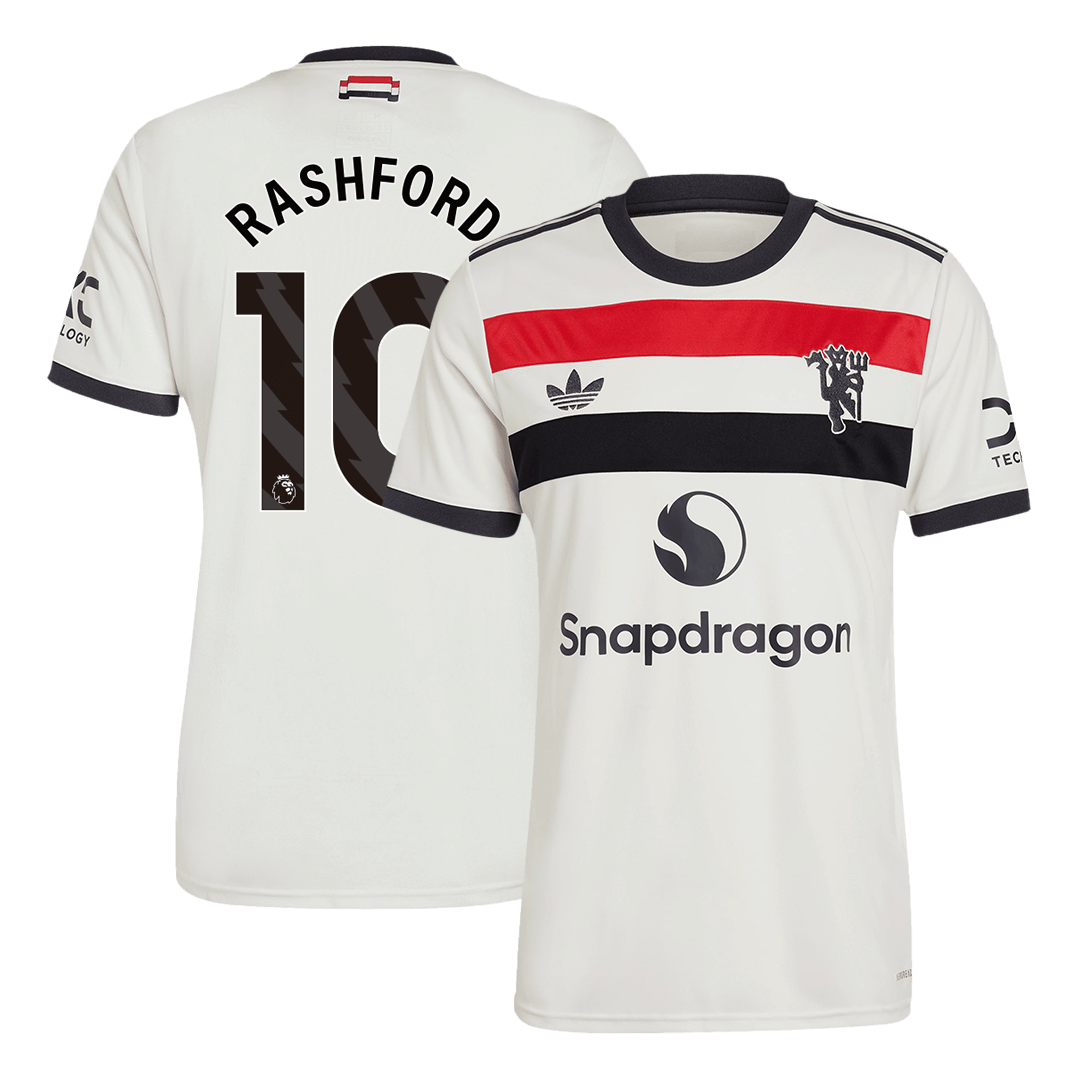 Manchester United Tredjeställ Fotbollströja RASHFORD #10 2024/25