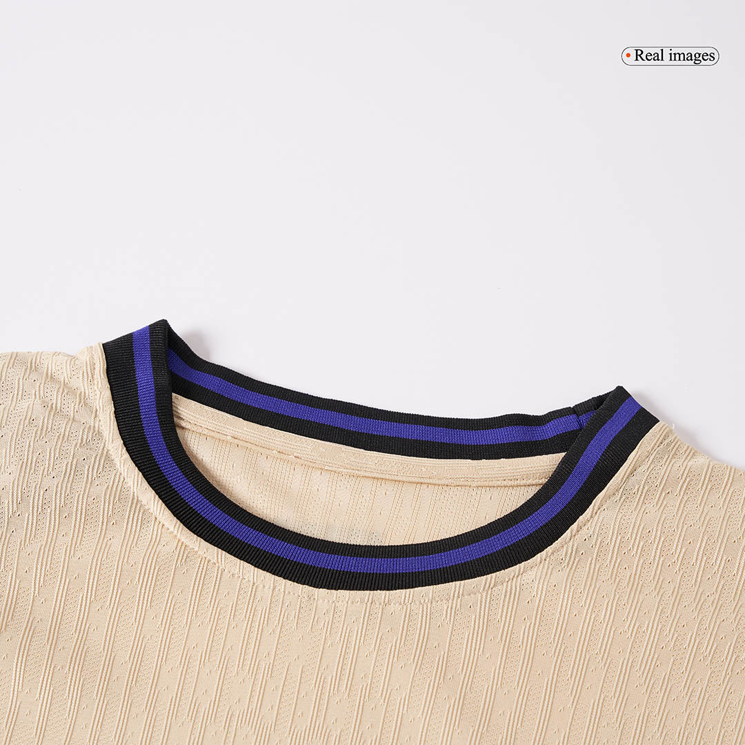 Barcelona Tröja ROONY #28 2025/26 Borta Autentisk Gul - UCL-11