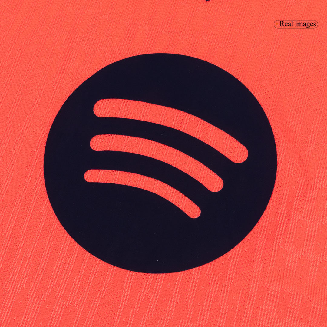 Barcelona Tröja ROONY #19 2025/26 Tredje Autentisk Orange - UCL-8