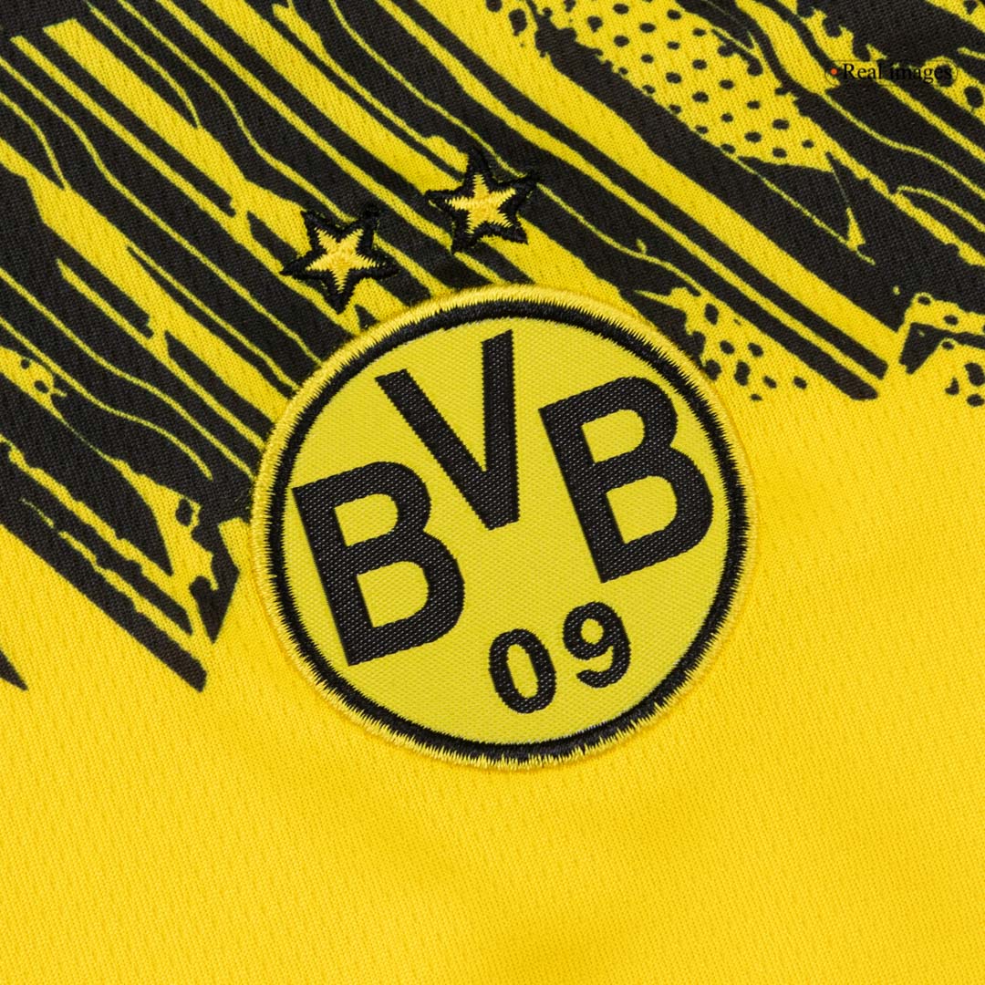 Borussia Dortmund Tröja 2025/26 Hemmaställ Gul Barn