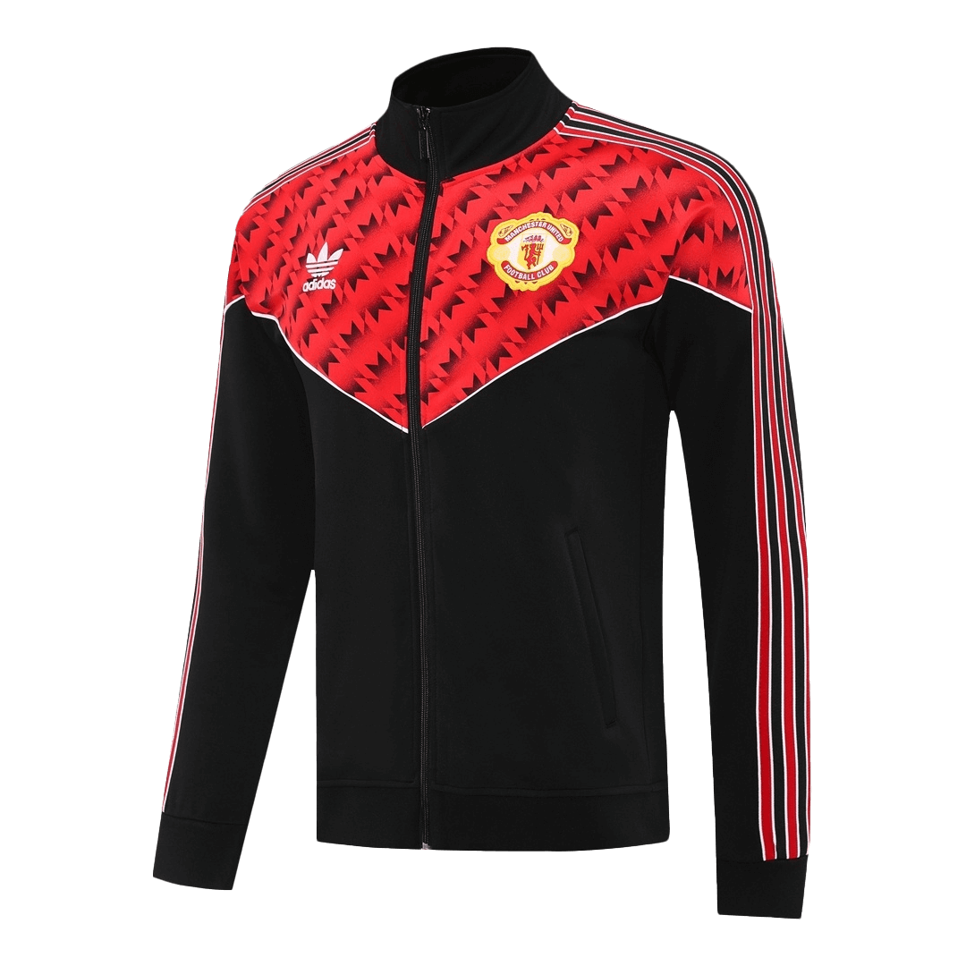 Manchester United Träningsset (Jacka+Byxor) 2025/26 Röd & Svart