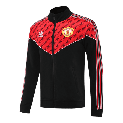 Manchester United Träningsset (Jacka+Byxor) 2025/26 Röd & Svart