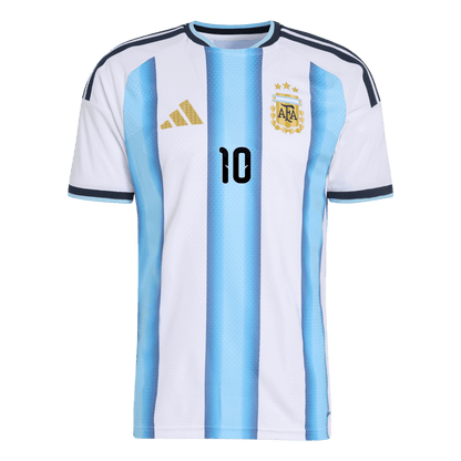Argentina Tröja MESSI #10 2026 Hemma Autentisk Blue&White-3
