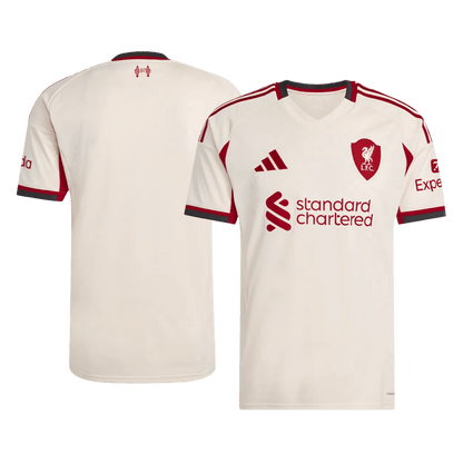Liverpool Tröja 2025/26 Borta Vit
