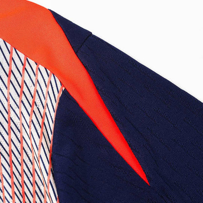 Barcelona Tröja & Träningsset(Jacka+Byxor) 2025/26 Black&Orange Barn-13