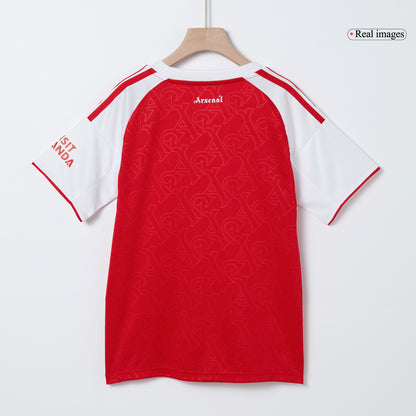 Arsenal Tröja 2025/26 Hemmaställ Röd Barn