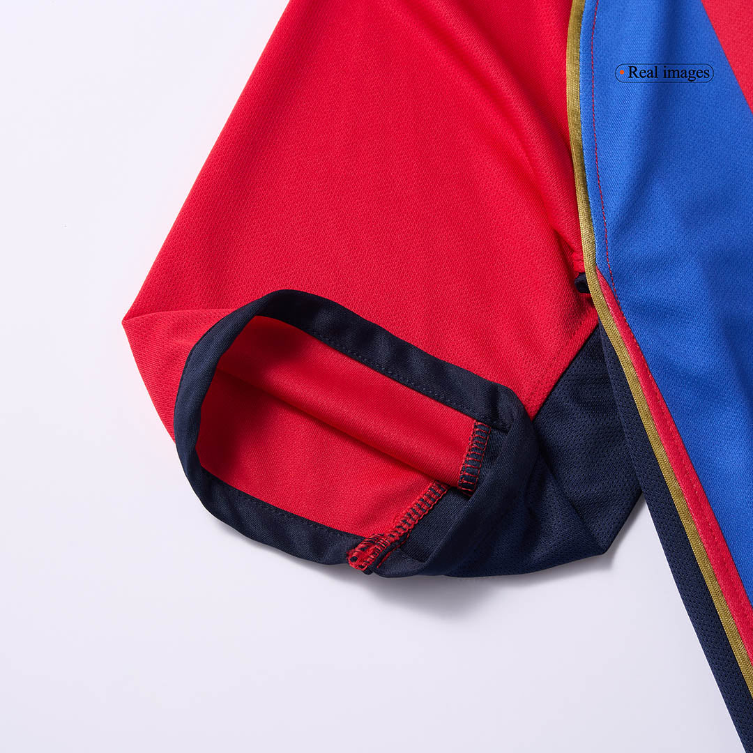 Retro Barcelona Hemma Fotbollströja RIVALDO #10 2001/02