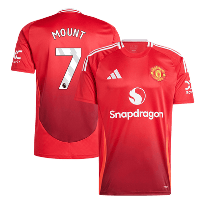 Manchester United Hemma Fotbollströja MOUNT #7 2024/25 Premium